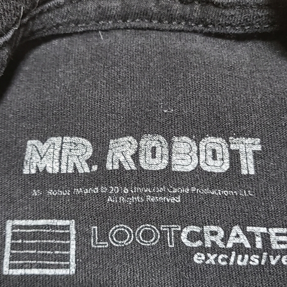 Mr Robot Tv Show "F Society" graphic T shirt size XXL - Picture 4 of 7